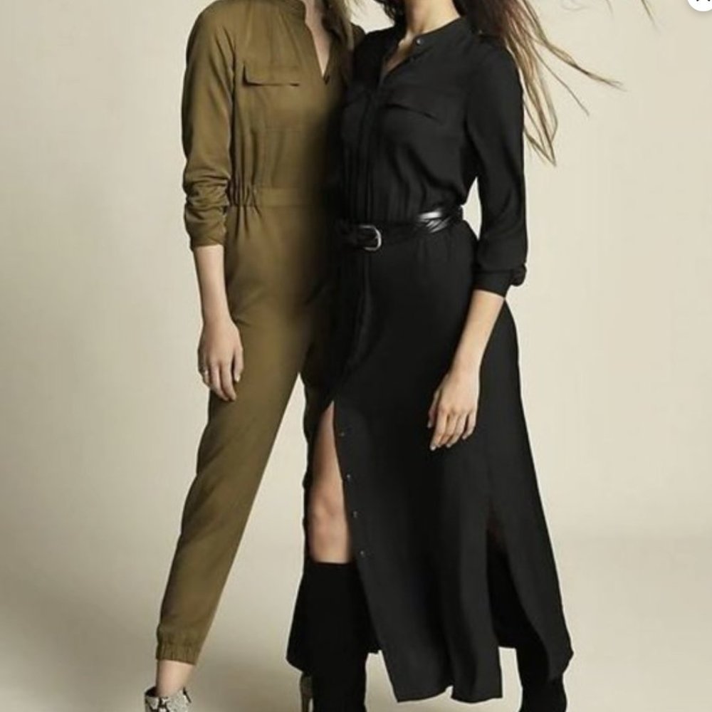 Banana Republic Olive Jumpsuit